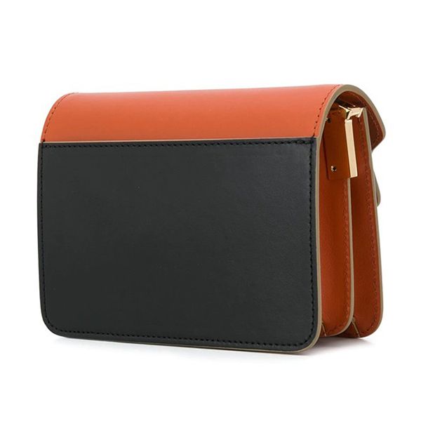 マルニ TRUNK MINI サフィアーノレザー 2way ショルダーバッグ偽物 SBMPS01U57LV520Z328C